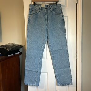 Wrangler Men's Light Wash Premium Quality Denim Jeans